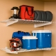 "Shelving versus storage cabinets" - Espace Garage Plus
